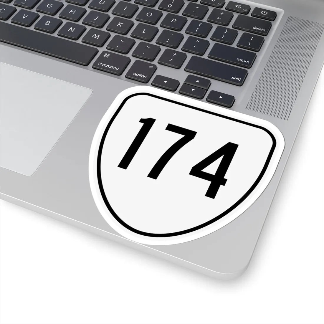 Virginia 174 1956 (Virginia) (Road Sign) STICKER Vinyl Kiss-Cut Decal - The Sticker Space