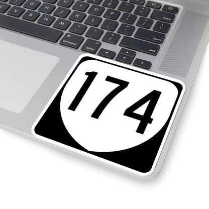 Virginia 174 1980 (Virginia) (Road Sign) STICKER Vinyl Kiss-Cut Decal - The Sticker Space