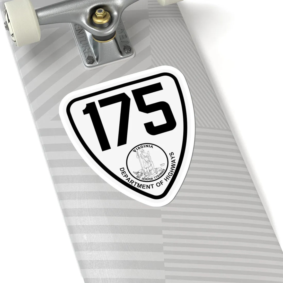 Virginia 175 1924 (Virginia) (Road Sign) STICKER Vinyl Kiss-Cut Decal - The Sticker Space