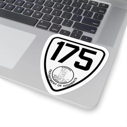 Virginia 175 1924 (Virginia) (Road Sign) STICKER Vinyl Kiss-Cut Decal - The Sticker Space