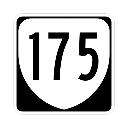 Virginia 175 1980 (Virginia) (Road Sign) STICKER Vinyl Kiss-Cut Decal 4 Inch White - The Sticker Space