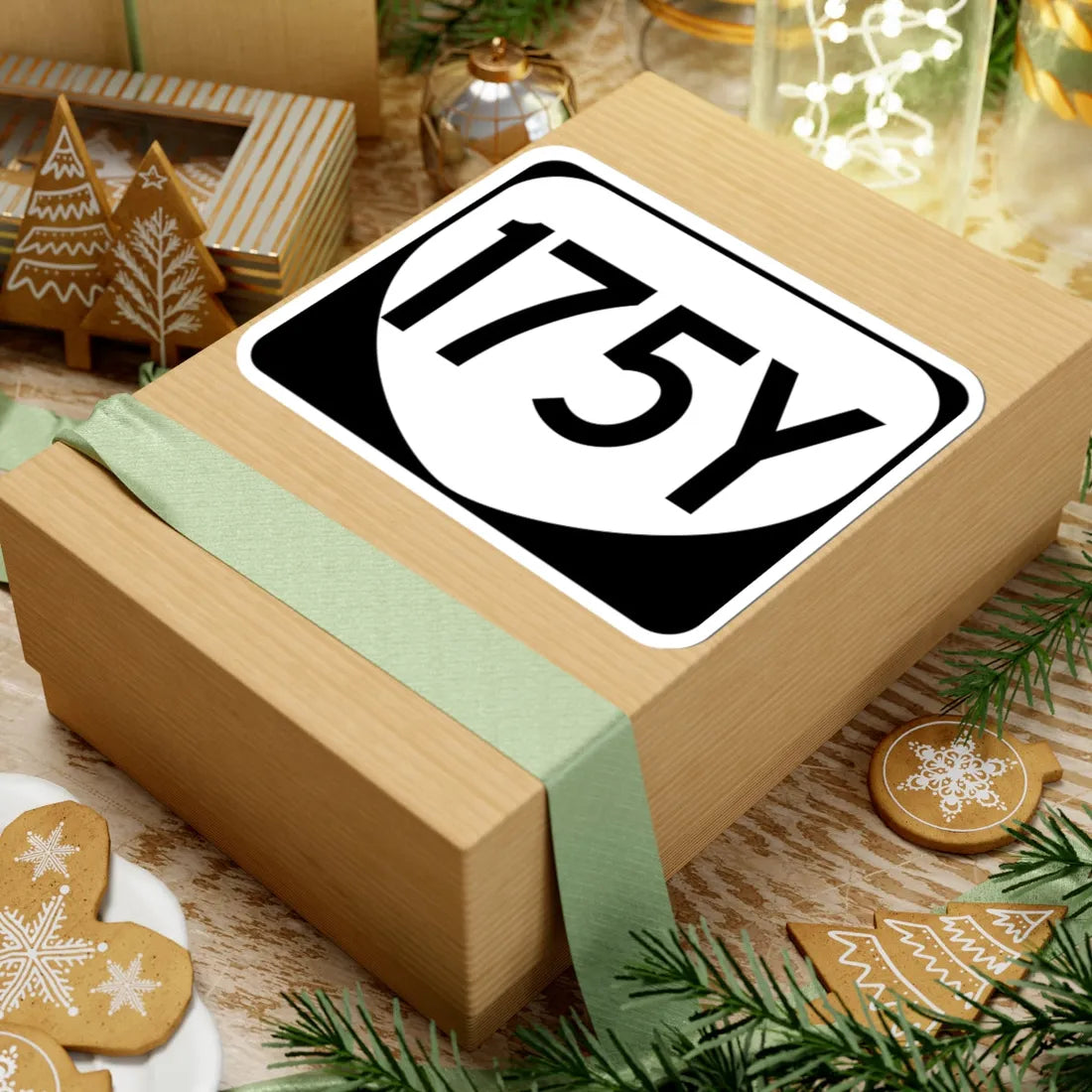 Virginia 175Y (Virginia) (Road Sign) STICKER Vinyl Kiss-Cut Decal - The Sticker Space