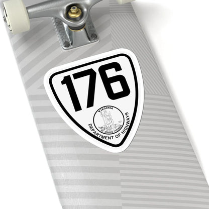 Virginia 176 1924 (Virginia) (Road Sign) STICKER Vinyl Kiss-Cut Decal - The Sticker Space