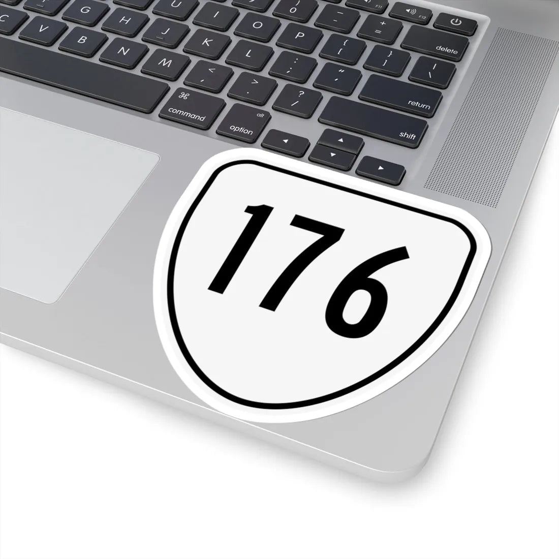 Virginia 176 1956 (Virginia) (Road Sign) STICKER Vinyl Kiss-Cut Decal - The Sticker Space