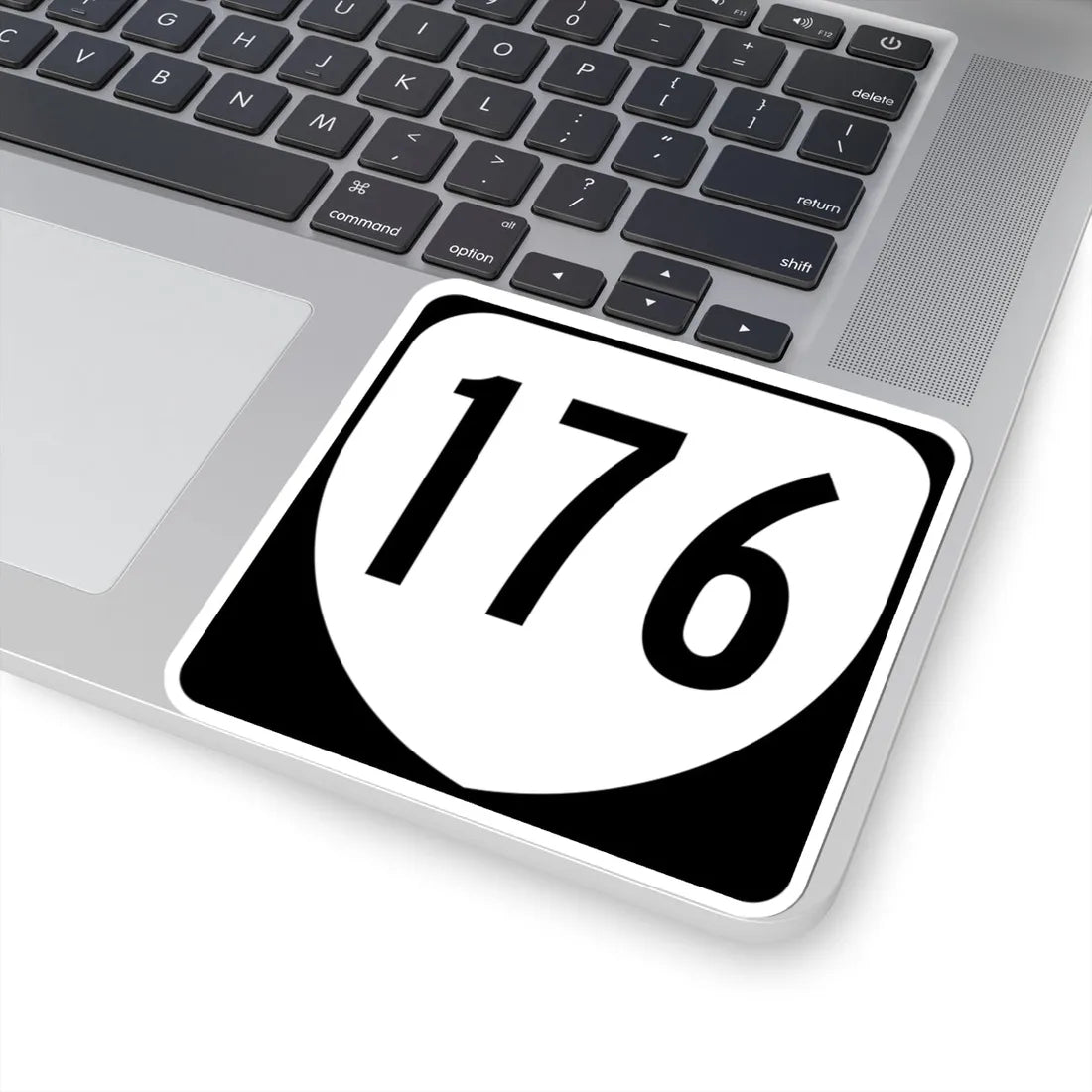 Virginia 176 1980 (Virginia) (Road Sign) STICKER Vinyl Kiss-Cut Decal - The Sticker Space