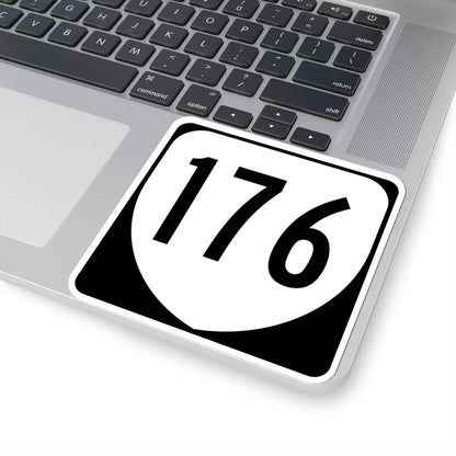 Virginia 176 1980 (Virginia) (Road Sign) STICKER Vinyl Kiss-Cut Decal - The Sticker Space