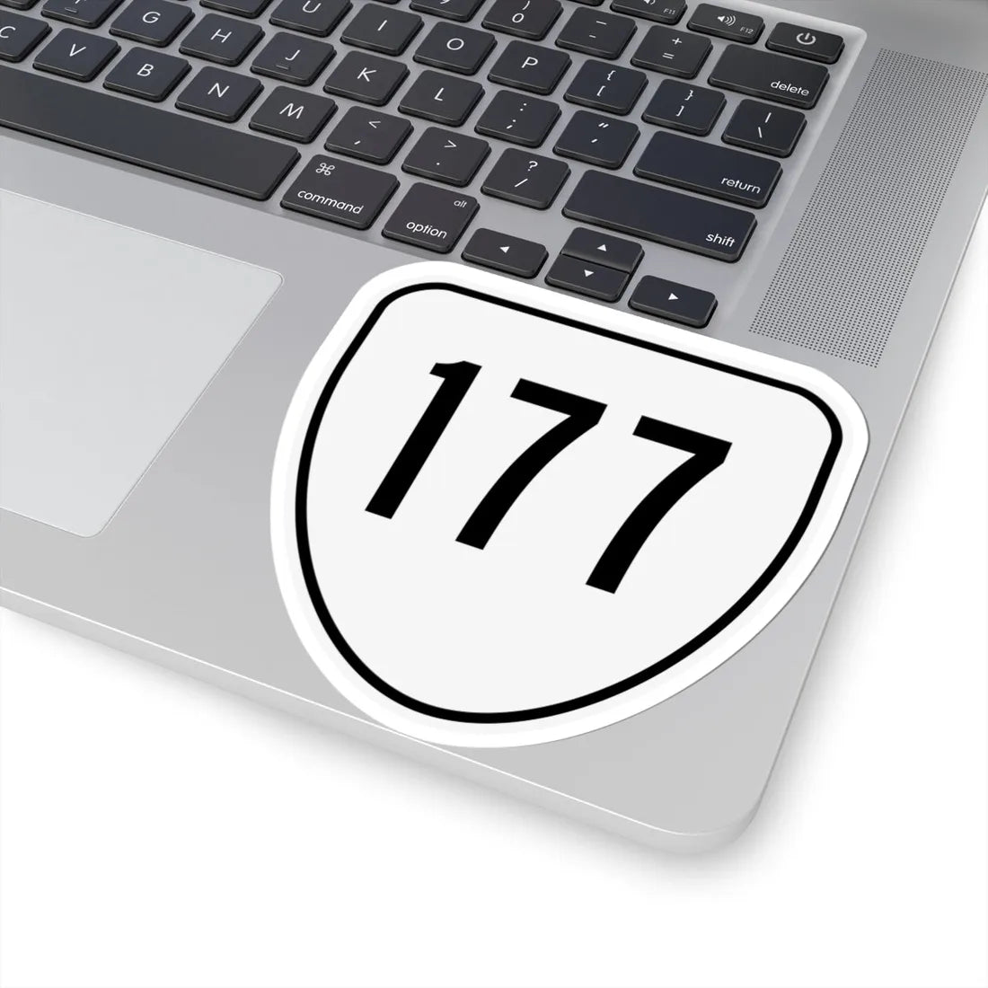 Virginia 177 1956 (Virginia) (Road Sign) STICKER Vinyl Kiss-Cut Decal - The Sticker Space