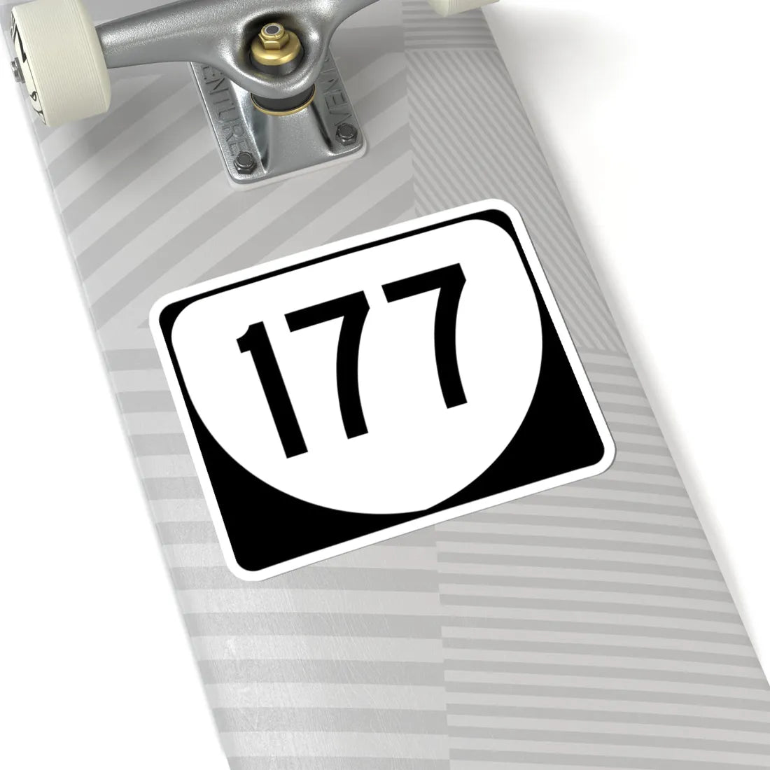 Virginia 177 (Virginia) (Road Sign) STICKER Vinyl Kiss-Cut Decal - The Sticker Space