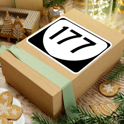 Virginia 177 (Virginia) (Road Sign) STICKER Vinyl Kiss-Cut Decal - The Sticker Space