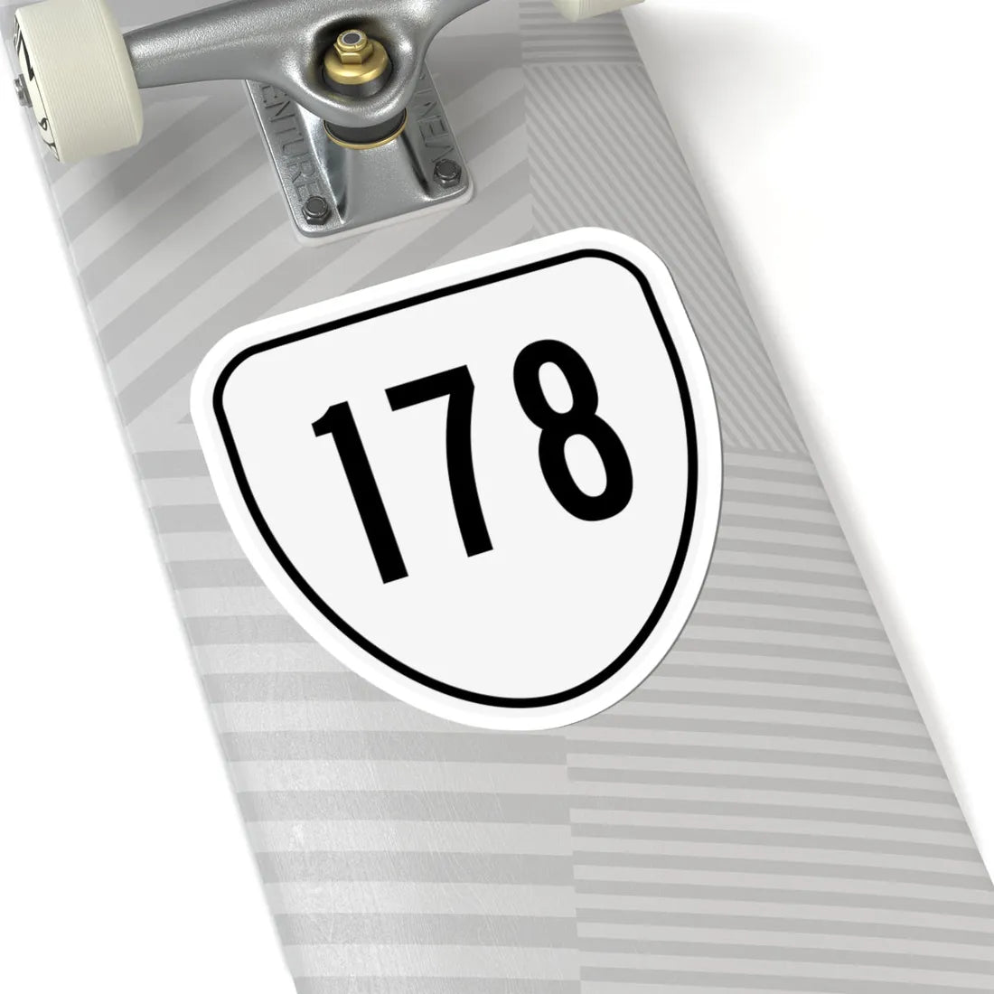 Virginia 178 1956 (Virginia) (Road Sign) STICKER Vinyl Kiss-Cut Decal - The Sticker Space