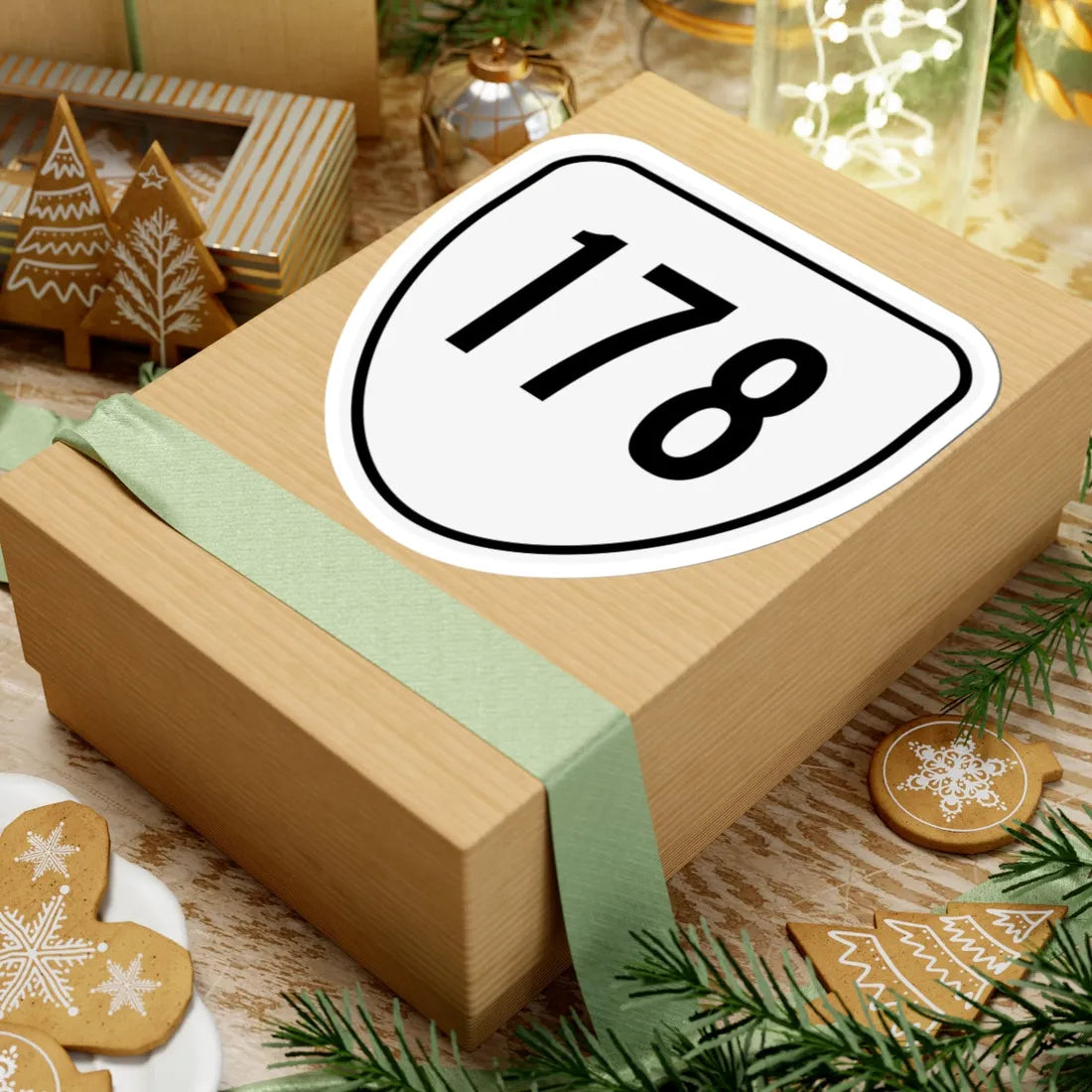 Virginia 178 1956 (Virginia) (Road Sign) STICKER Vinyl Kiss-Cut Decal - The Sticker Space