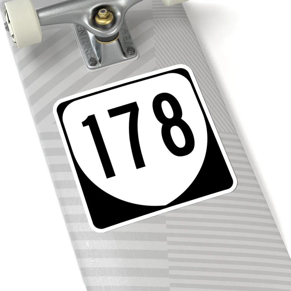 Virginia 178 1980 (Virginia) (Road Sign) STICKER Vinyl Kiss-Cut Decal - The Sticker Space