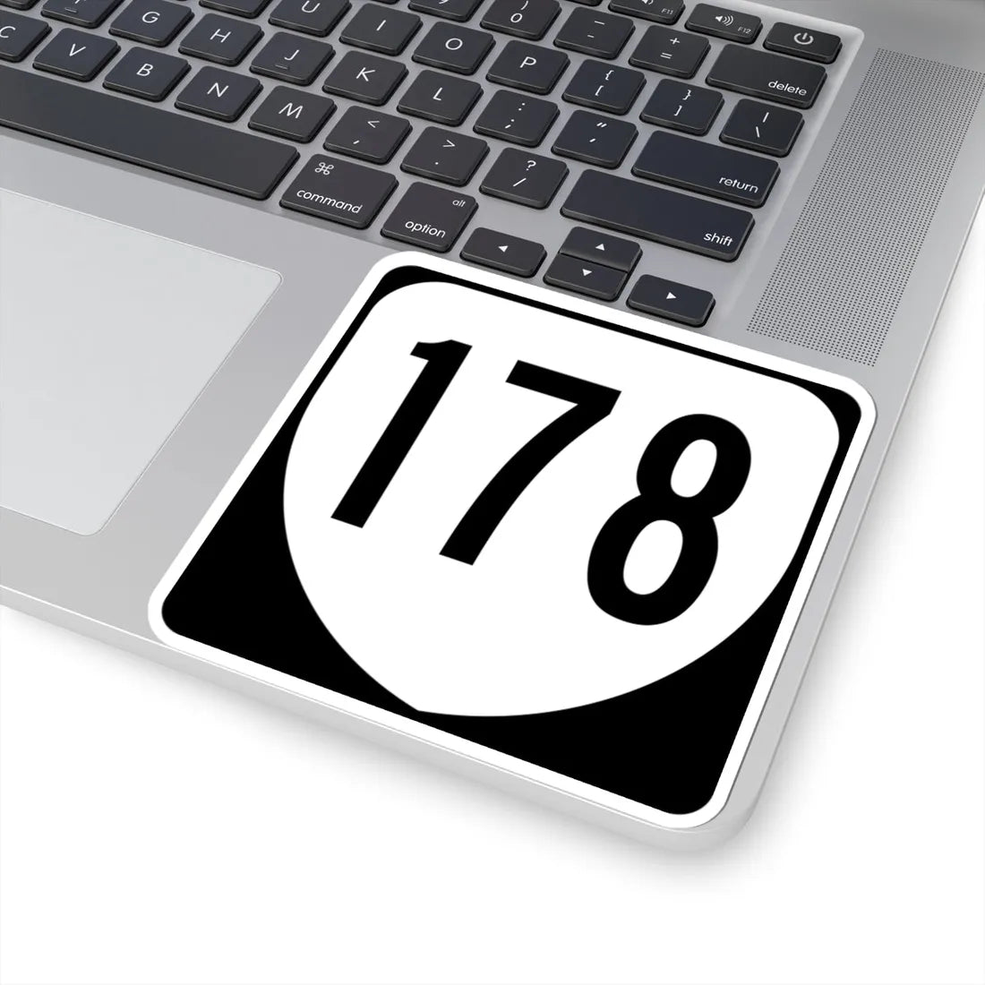 Virginia 178 1980 (Virginia) (Road Sign) STICKER Vinyl Kiss-Cut Decal - The Sticker Space