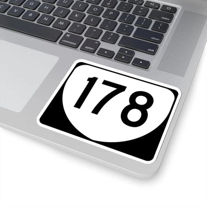 Virginia 178 (Virginia) (Road Sign) STICKER Vinyl Kiss-Cut Decal - The Sticker Space