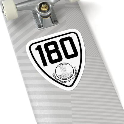 Virginia 180 1924 (Virginia) (Road Sign) STICKER Vinyl Kiss-Cut Decal - The Sticker Space