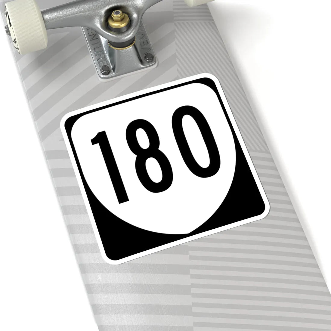 Virginia 180 1980 (Virginia) (Road Sign) STICKER Vinyl Kiss-Cut Decal - The Sticker Space