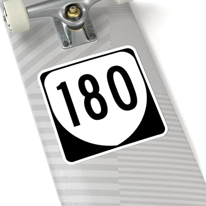 Virginia 180 1980 (Virginia) (Road Sign) STICKER Vinyl Kiss-Cut Decal - The Sticker Space