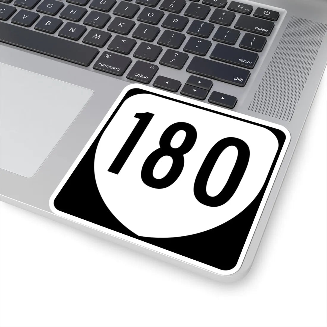 Virginia 180 1980 (Virginia) (Road Sign) STICKER Vinyl Kiss-Cut Decal - The Sticker Space