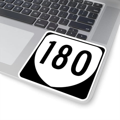 Virginia 180 1980 (Virginia) (Road Sign) STICKER Vinyl Kiss-Cut Decal - The Sticker Space