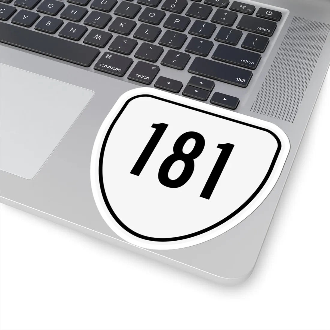 Virginia 181 1956 (Virginia) (Road Sign) STICKER Vinyl Kiss-Cut Decal - The Sticker Space