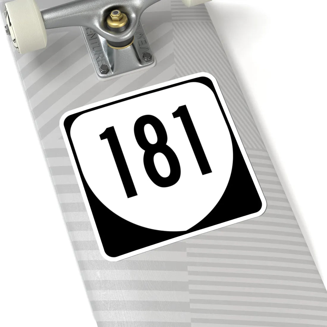 Virginia 181 1980 (Virginia) (Road Sign) STICKER Vinyl Kiss-Cut Decal - The Sticker Space