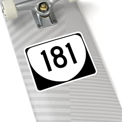 Virginia 181 (Virginia) (Road Sign) STICKER Vinyl Kiss-Cut Decal - The Sticker Space