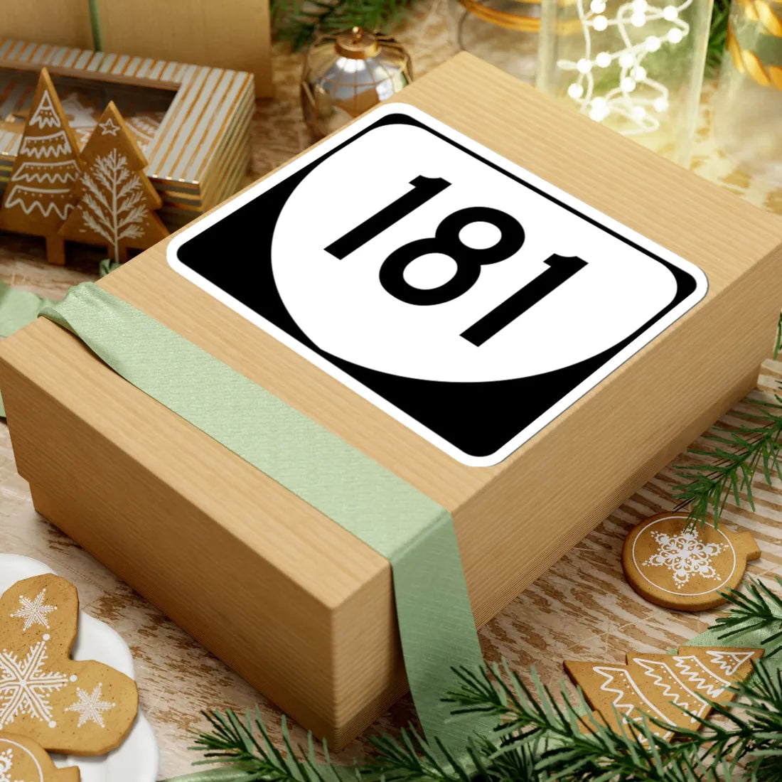 Virginia 181 (Virginia) (Road Sign) STICKER Vinyl Kiss-Cut Decal - The Sticker Space