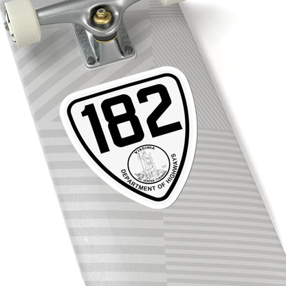 Virginia 182 1924 (Virginia) (Road Sign) STICKER Vinyl Kiss-Cut Decal - The Sticker Space