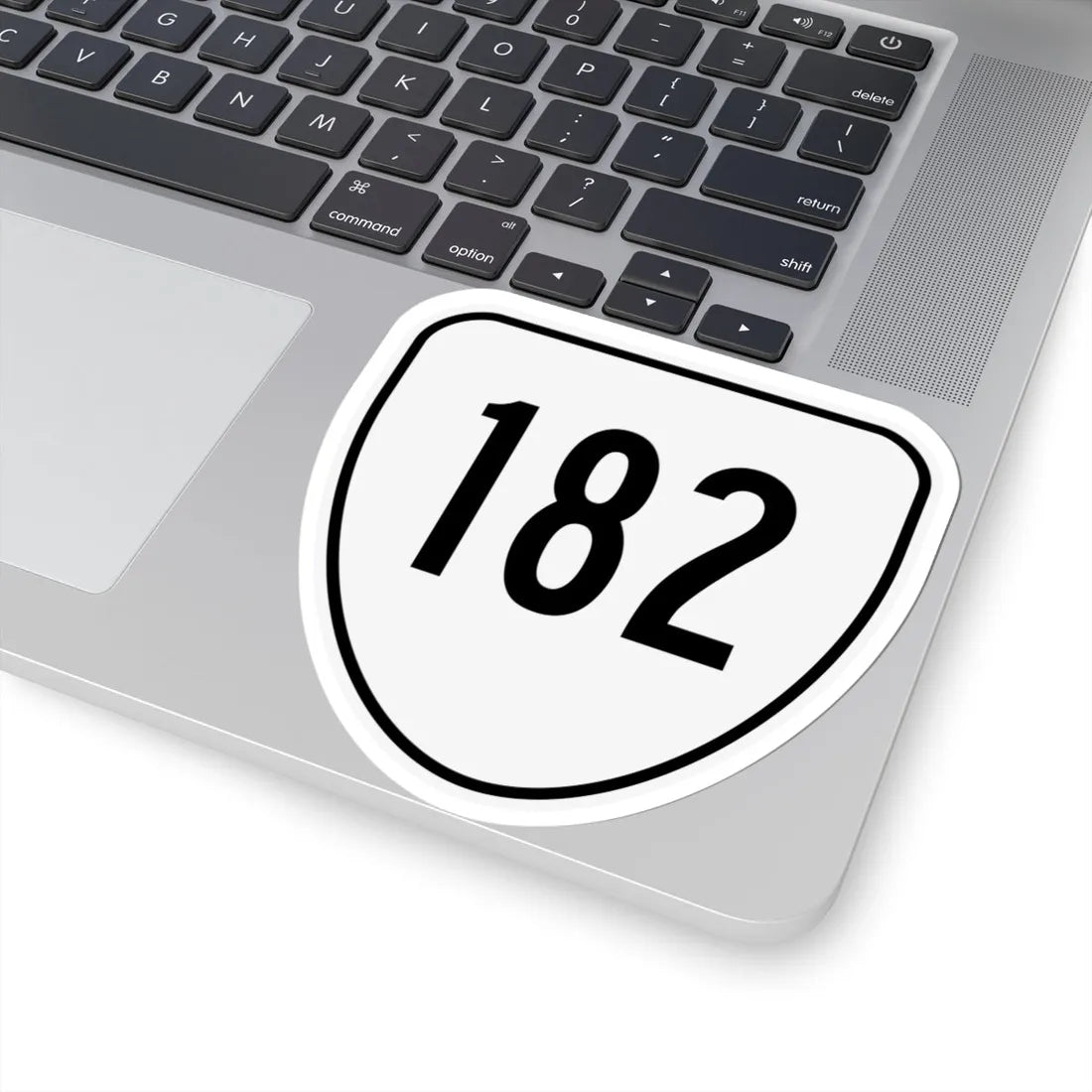 Virginia 182 1956 (Virginia) (Road Sign) STICKER Vinyl Kiss-Cut Decal - The Sticker Space