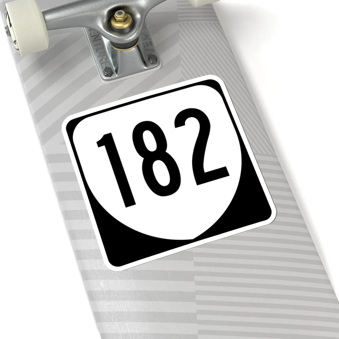 Virginia 182 1980 (Virginia) (Road Sign) STICKER Vinyl Kiss-Cut Decal - The Sticker Space