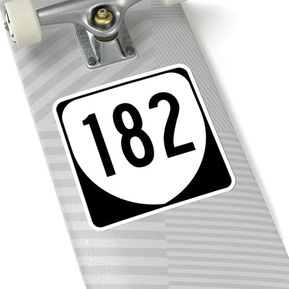 Virginia 182 1980 (Virginia) (Road Sign) STICKER Vinyl Kiss-Cut Decal - The Sticker Space