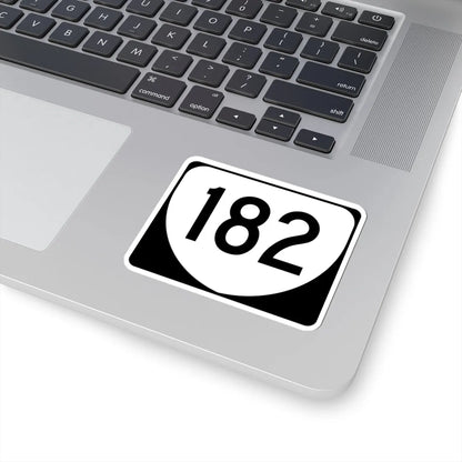 Virginia 182 (Virginia) (Road Sign) STICKER Vinyl Kiss-Cut Decal - The Sticker Space