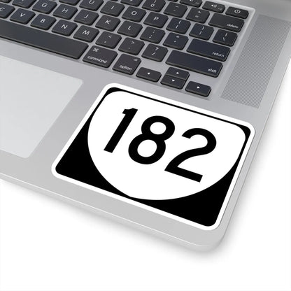 Virginia 182 (Virginia) (Road Sign) STICKER Vinyl Kiss-Cut Decal - The Sticker Space