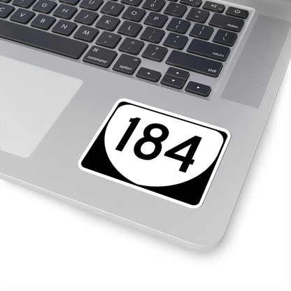 Virginia 184 (Virginia) (Road Sign) STICKER Vinyl Kiss-Cut Decal - The Sticker Space