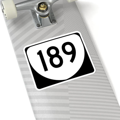 Virginia 189 (Virginia) (Road Sign) STICKER Vinyl Kiss-Cut Decal - The Sticker Space