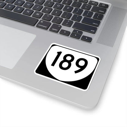 Virginia 189 (Virginia) (Road Sign) STICKER Vinyl Kiss-Cut Decal - The Sticker Space