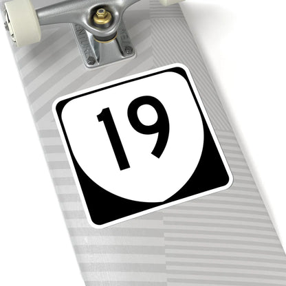 Virginia 19 (Virginia) (Road Sign) STICKER Vinyl Kiss-Cut Decal - The Sticker Space