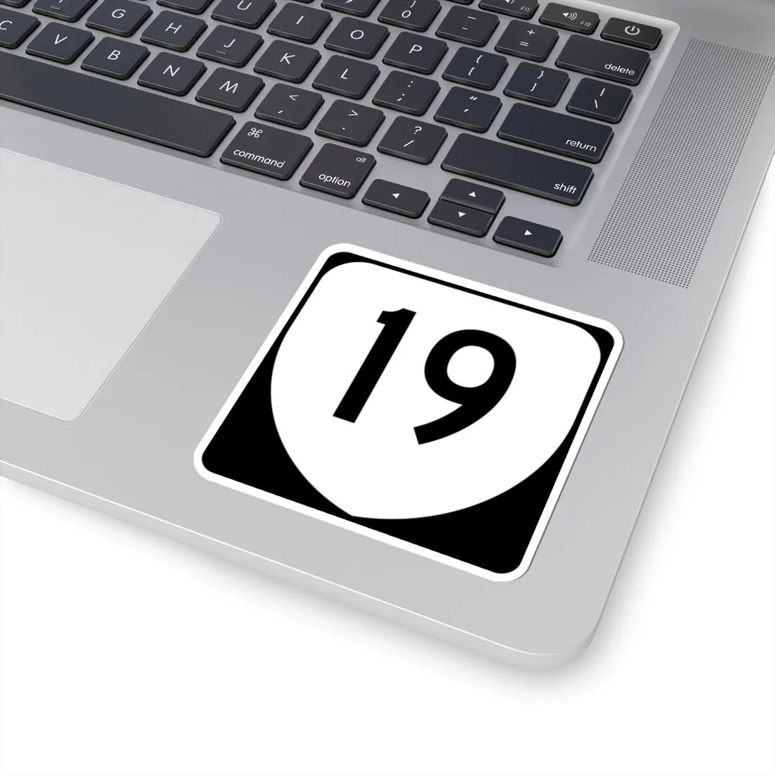 Virginia 19 (Virginia) (Road Sign) STICKER Vinyl Kiss-Cut Decal - The Sticker Space