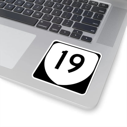 Virginia 19 (Virginia) (Road Sign) STICKER Vinyl Kiss-Cut Decal - The Sticker Space