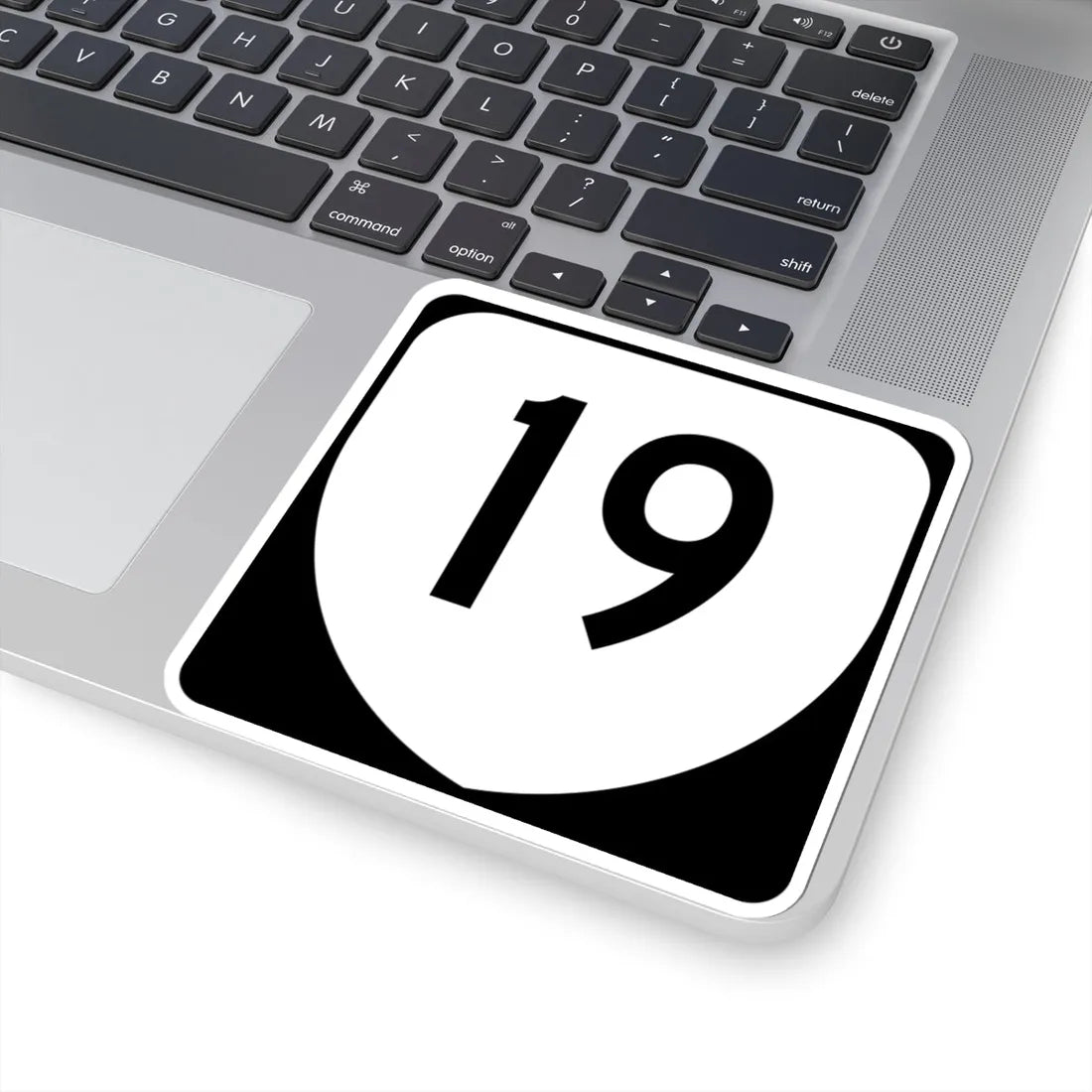 Virginia 19 (Virginia) (Road Sign) STICKER Vinyl Kiss-Cut Decal - The Sticker Space