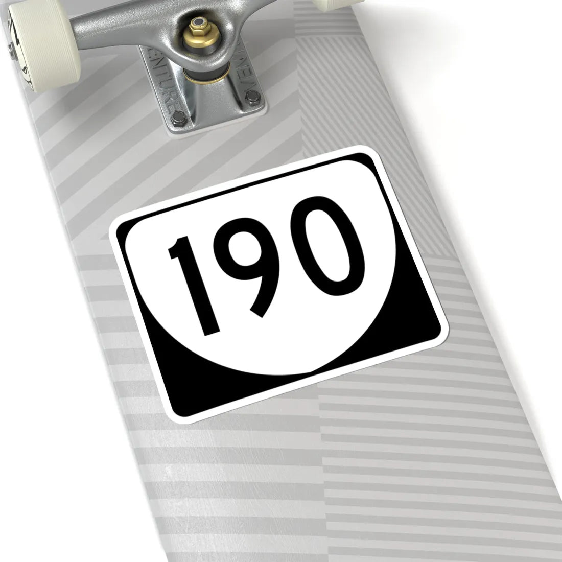 Virginia 190 (Virginia) (Road Sign) STICKER Vinyl Kiss-Cut Decal - The Sticker Space