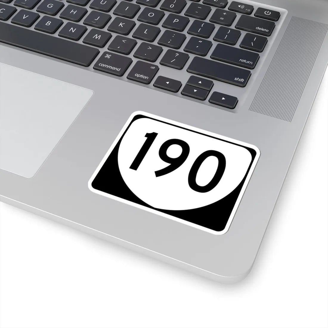 Virginia 190 (Virginia) (Road Sign) STICKER Vinyl Kiss-Cut Decal - The Sticker Space