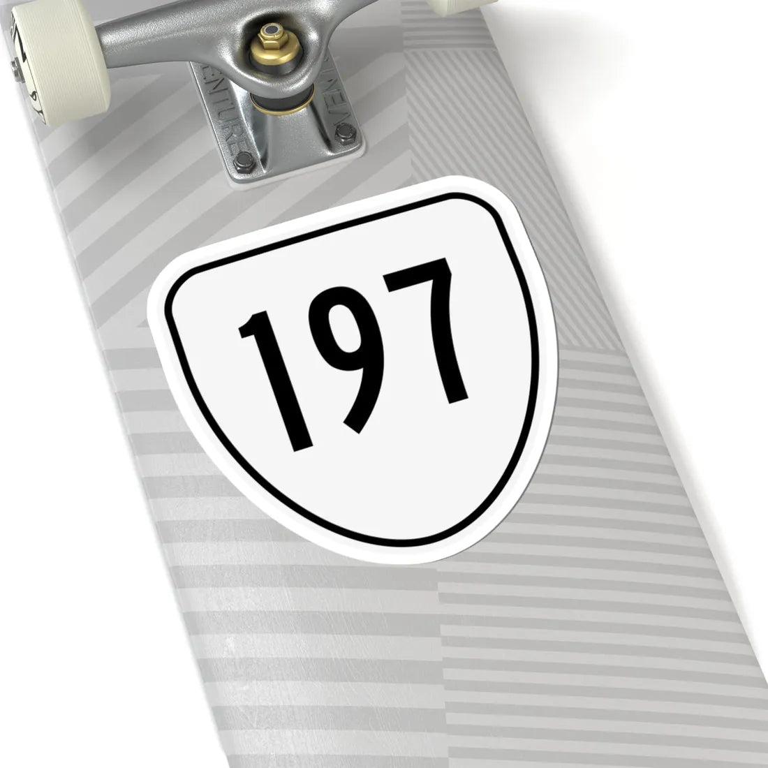 Virginia 197 1956 (Virginia) (Road Sign) STICKER Vinyl Kiss-Cut Decal - The Sticker Space