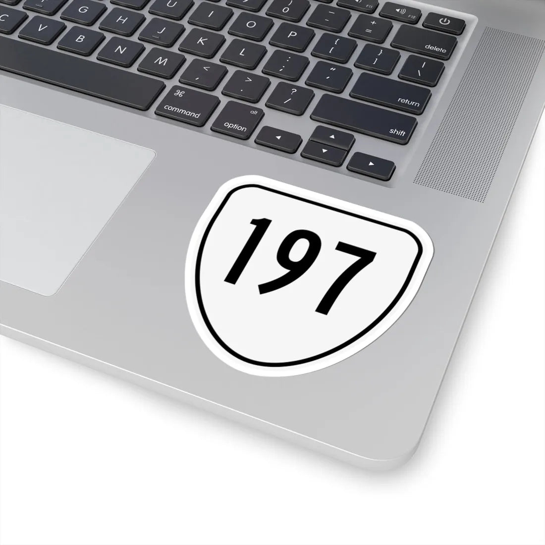 Virginia 197 1956 (Virginia) (Road Sign) STICKER Vinyl Kiss-Cut Decal - The Sticker Space