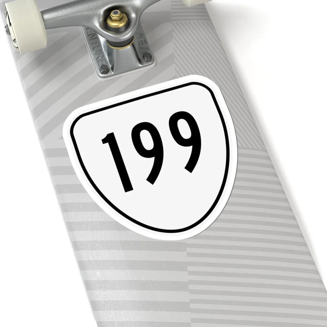 Virginia 199 1956 (Virginia) (Road Sign) STICKER Vinyl Kiss-Cut Decal - The Sticker Space