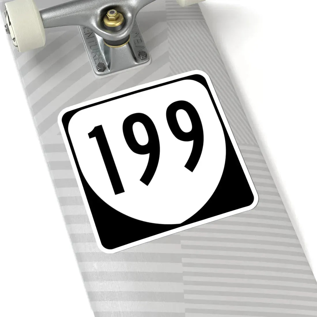 Virginia 199 1980 (Virginia) (Road Sign) STICKER Vinyl Kiss-Cut Decal - The Sticker Space