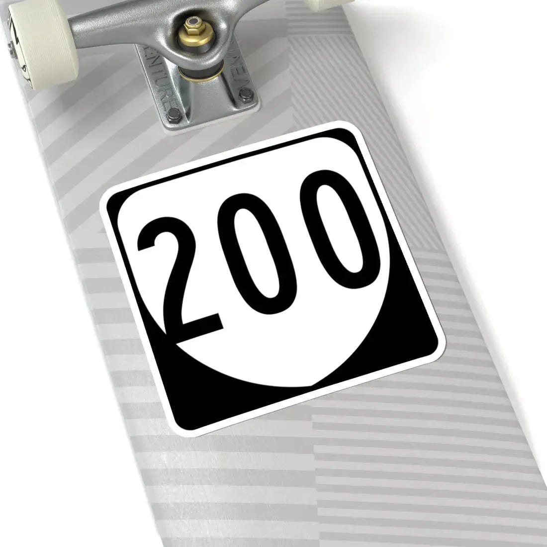 Virginia 200 1980 (Virginia) (Road Sign) STICKER Vinyl Kiss-Cut Decal - The Sticker Space