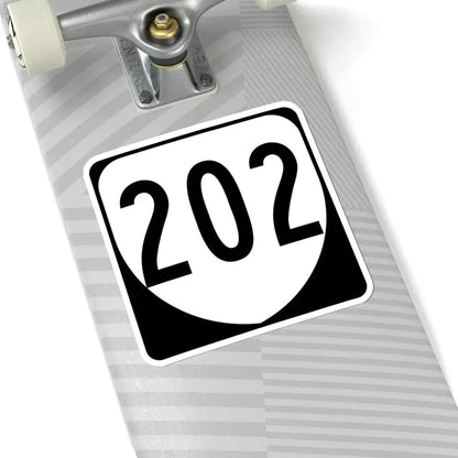 Virginia 202 1980 (Virginia) (Road Sign) STICKER Vinyl Kiss-Cut Decal - The Sticker Space