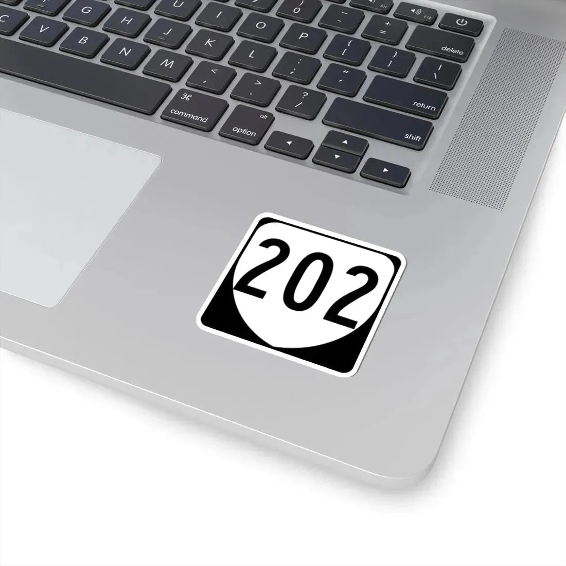 Virginia 202 1980 (Virginia) (Road Sign) STICKER Vinyl Kiss-Cut Decal - The Sticker Space