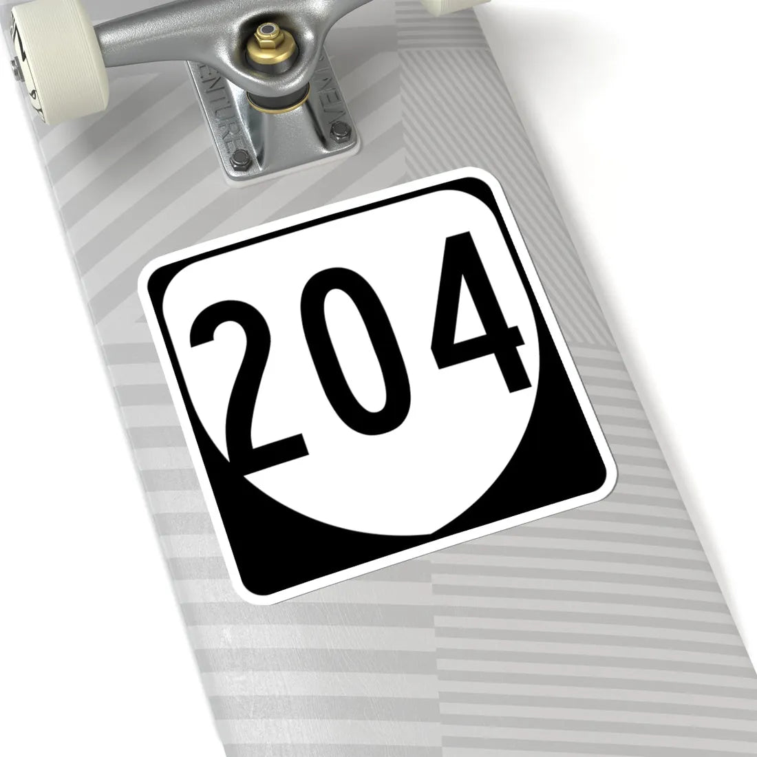 Virginia 204 1980 (Virginia) (Road Sign) STICKER Vinyl Kiss-Cut Decal - The Sticker Space